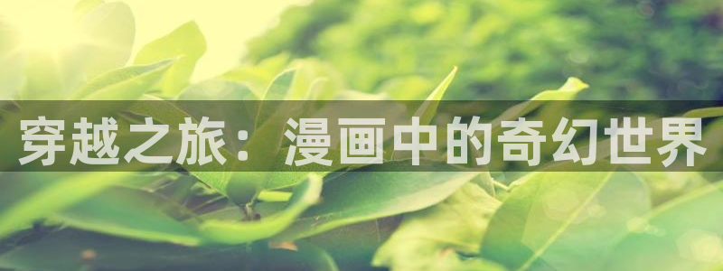 羞羞漫画sss汗汗漫画嘿咻漫画：穿越之旅：漫画中的奇幻世界